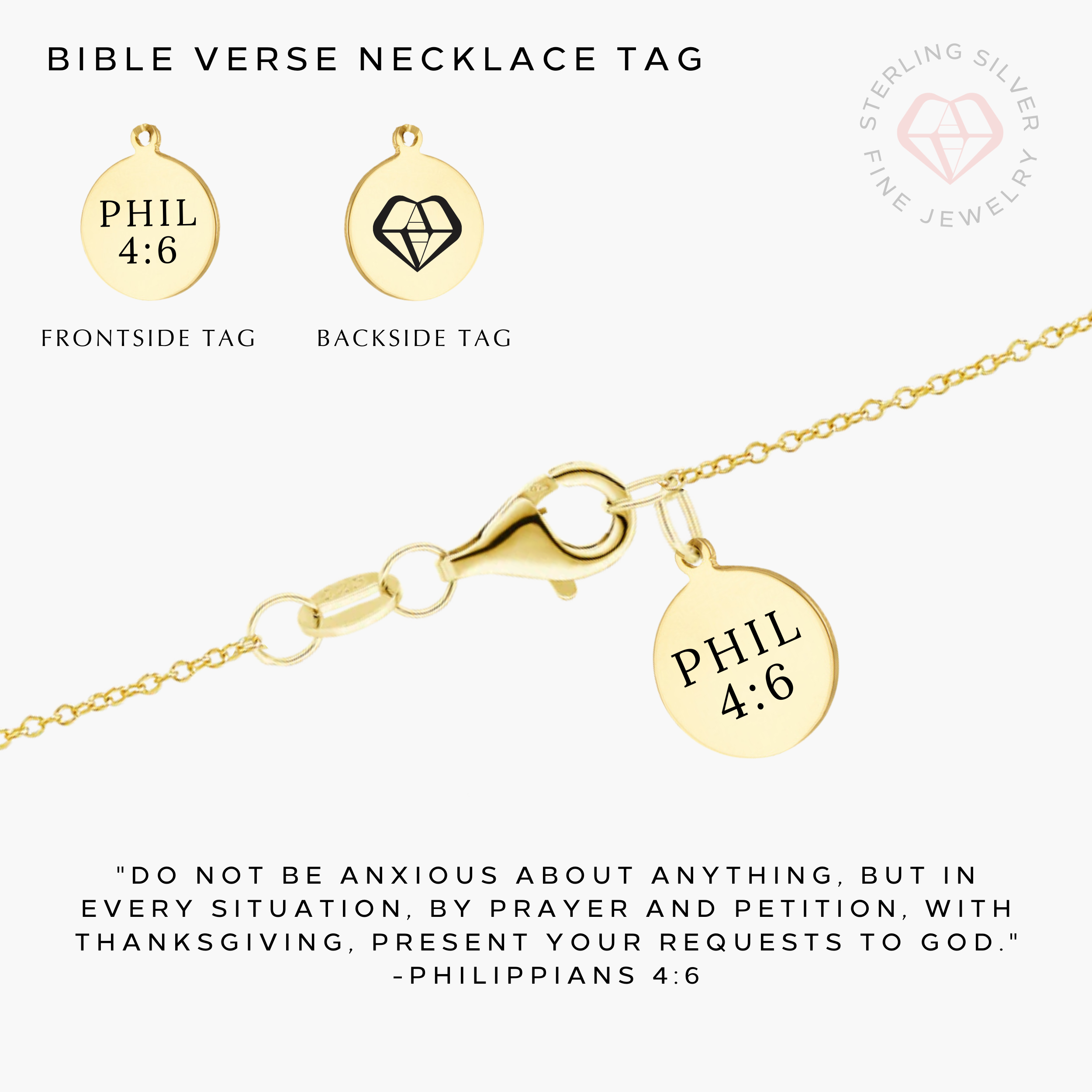 Mini Initial Necklace- Gold Vermeil & Sterling Silver