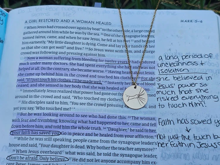By the Hem of His Garment Necklace