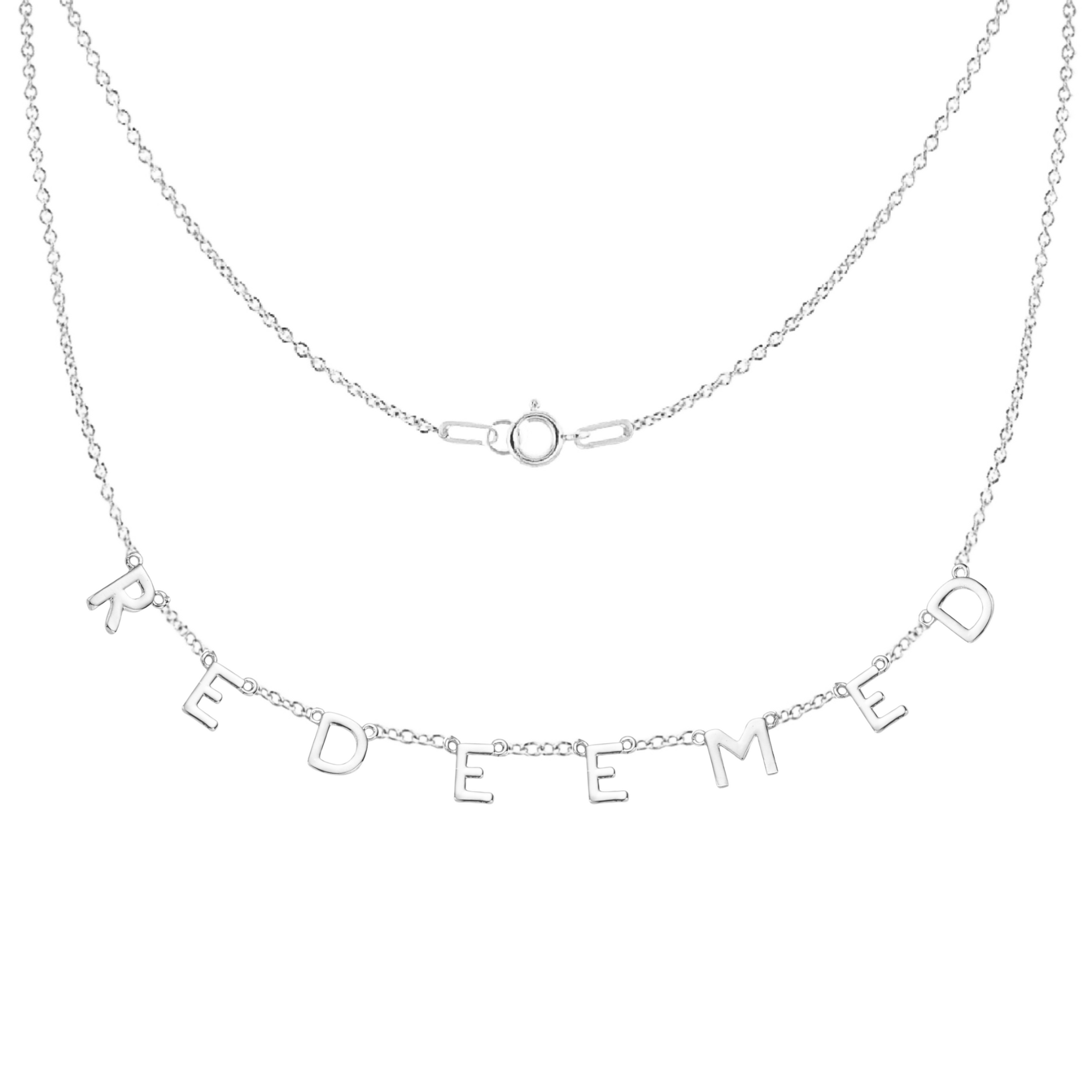 REDEEMED Necklace in Gold-Filled and Sterling Silver