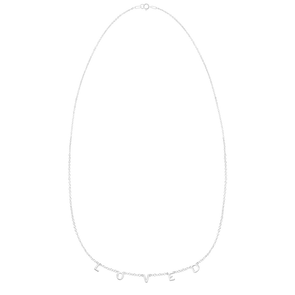 LOVED Necklace in Gold-Filled and Sterling Silver