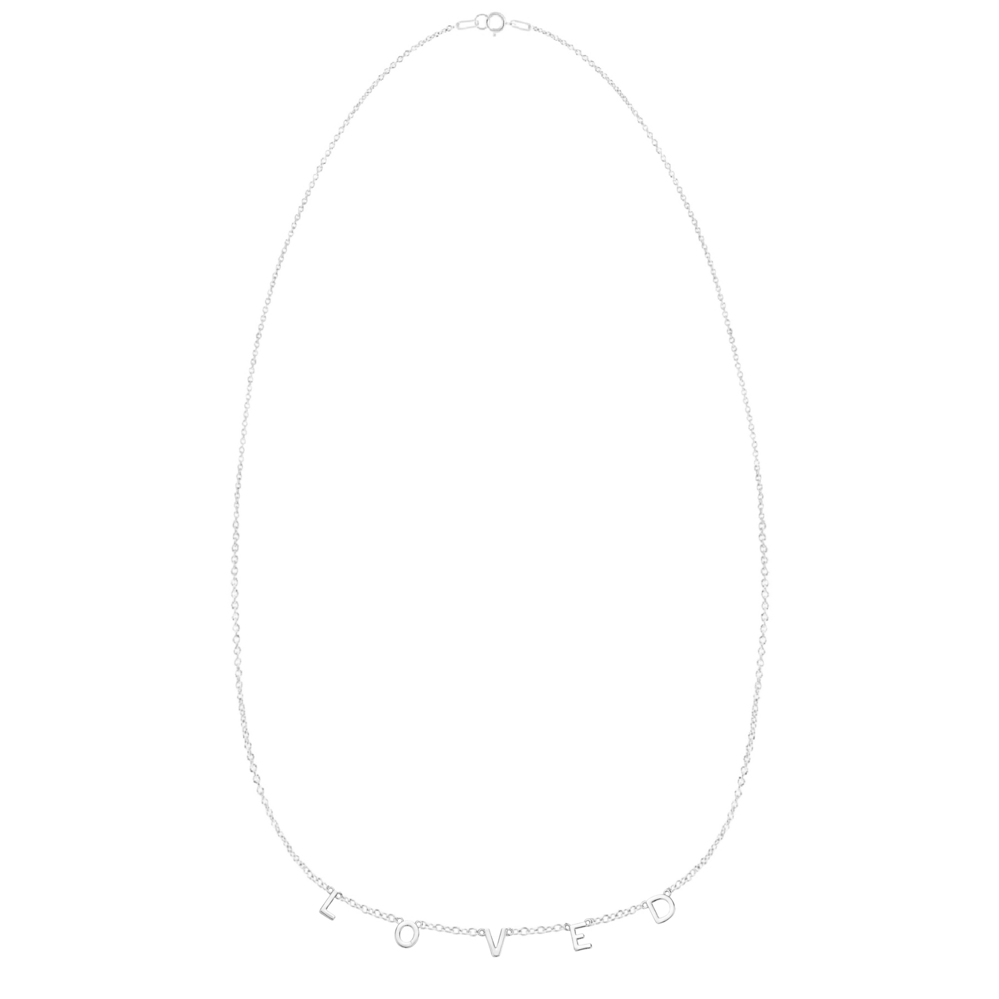 LOVED Necklace in Gold-Filled and Sterling Silver