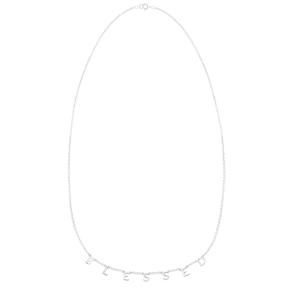 BLESSED Necklace in Gold-Filled and Sterling Silver