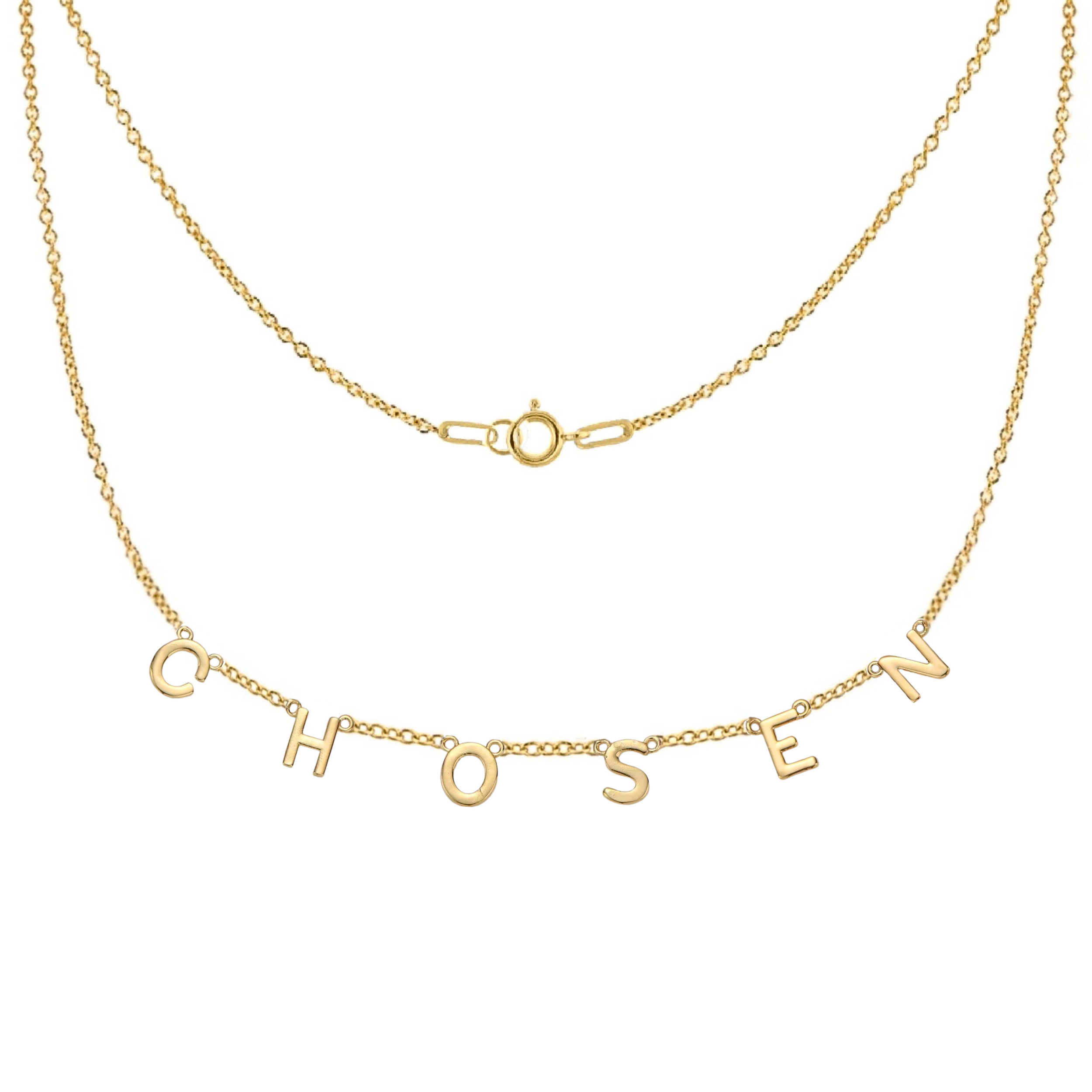 CHOSEN Necklace in Gold-Filled and Sterling Silver