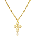 Always with Us Necklace in Gold & Silver