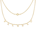 BLESSED Necklace in Gold-Filled and Sterling Silver