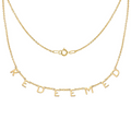 REDEEMED Necklace in Gold-Filled and Sterling Silver