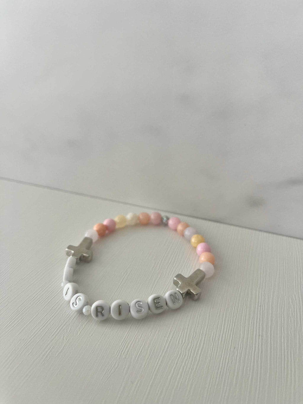 He Is Risen Bead Bracelet – Handmade Christian Jewelry