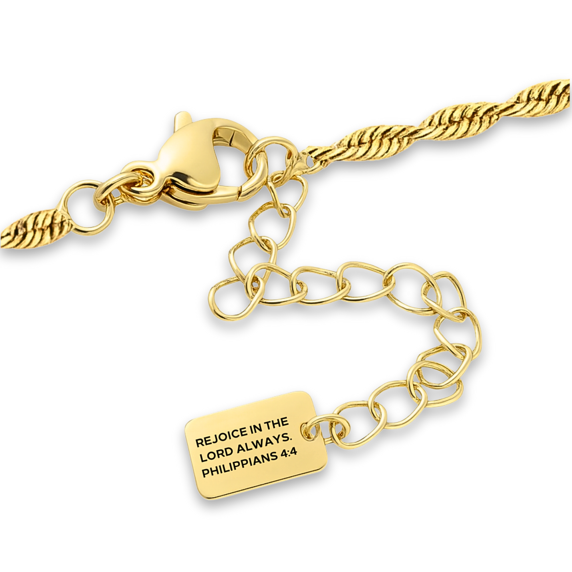 Always with Us Necklace in Gold & Silver