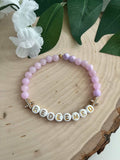 Redeemed Lavender Bead Bracelet – Elegant Faith Jewelry