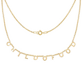 CHILD OF GOD Necklace in Gold-Filled and Sterling Silver