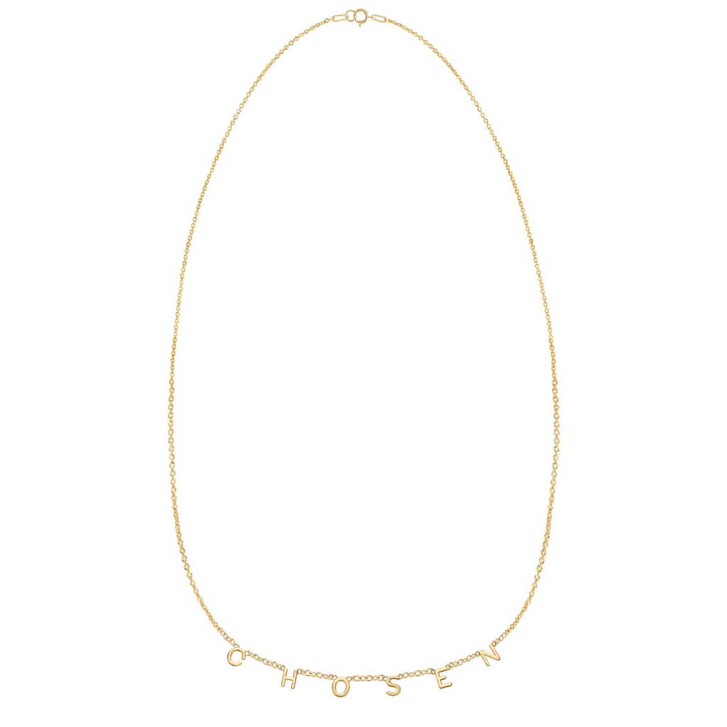CHOSEN Necklace in Gold-Filled and Sterling Silver