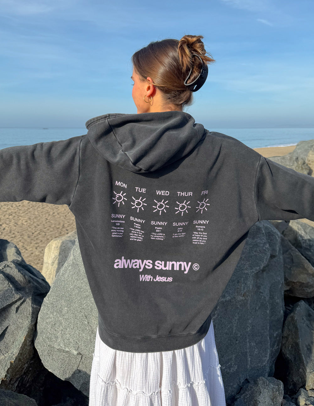 Always Sunny With Jesus Unisex Hoodie