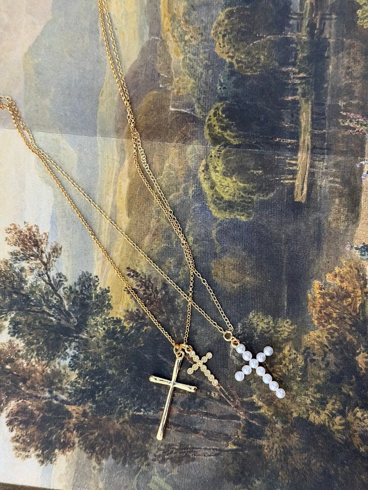 Christ at the Center Layered Necklace