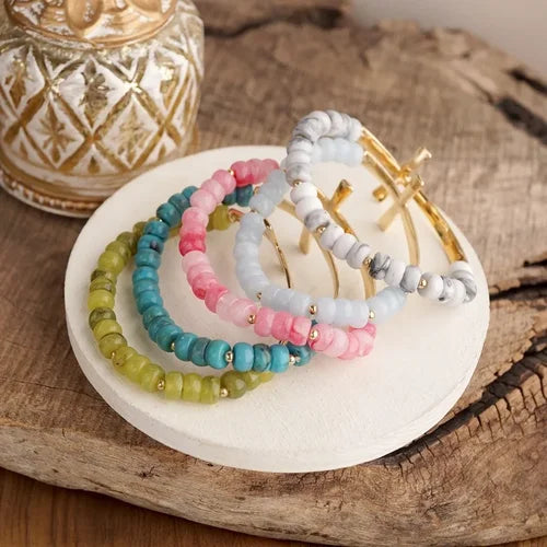 Faithful Pop Cross Bracelet